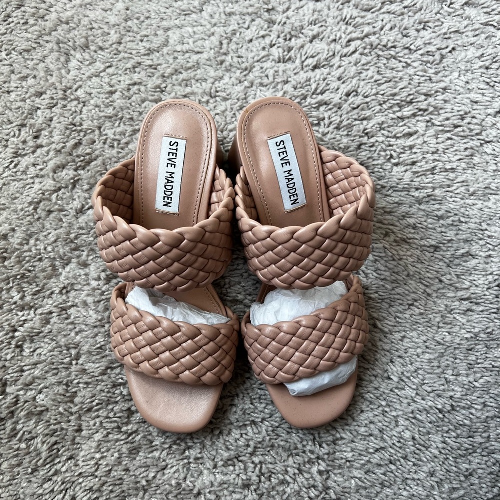Steve Madden Women's Braided Sandals in Tan